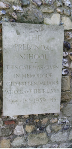 Prebendal School Memorial
