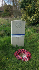 CWGC Headstone. Lance Corporal Gordon Irish RSR